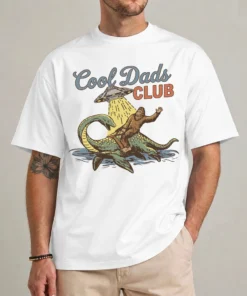 cool dads club shirt vintage bigfoot dad tee