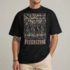 FeverStone Western shirt with five silhouetted outlaw figures illustration