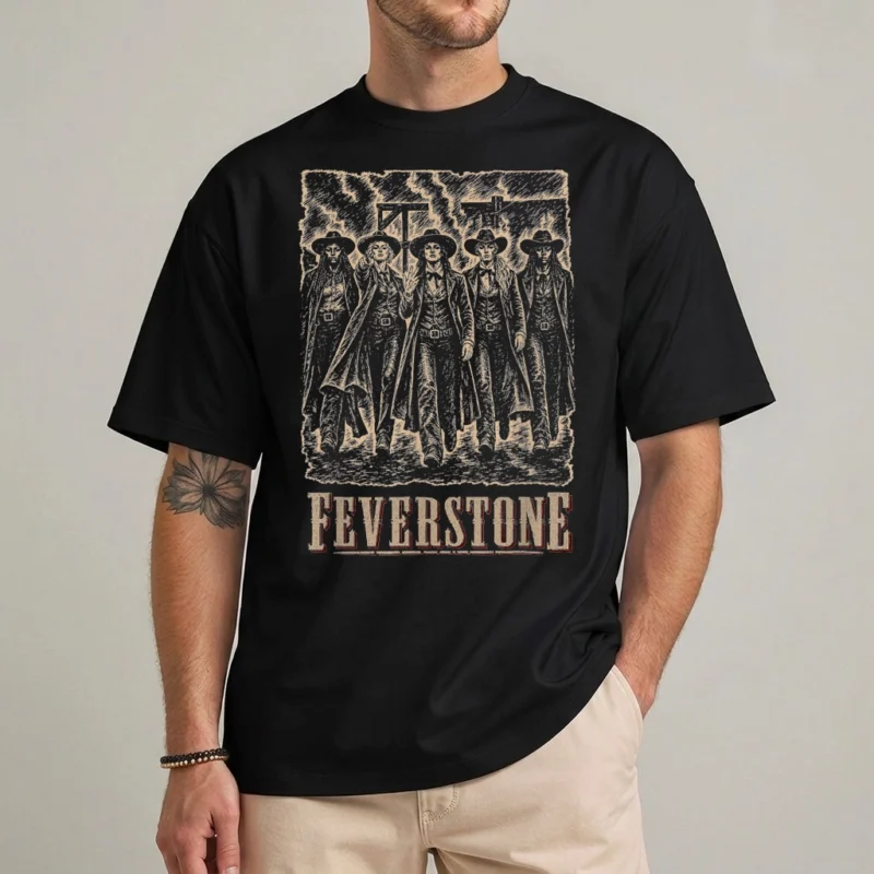 FeverStone Western Shirt – Vintage Cowgirl Tee 2 FeverStone Western Shirt – Vintage Cowgirl Tee