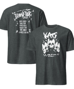 Island Tour 2022 graphic tee alternate view