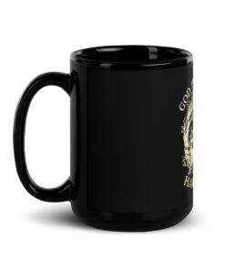 God Forbid Women Have Hobbies Mug - Dancing Witches Cup 10 God Forbid Women Have Hobbies Mug, 15 oz, handle on the left