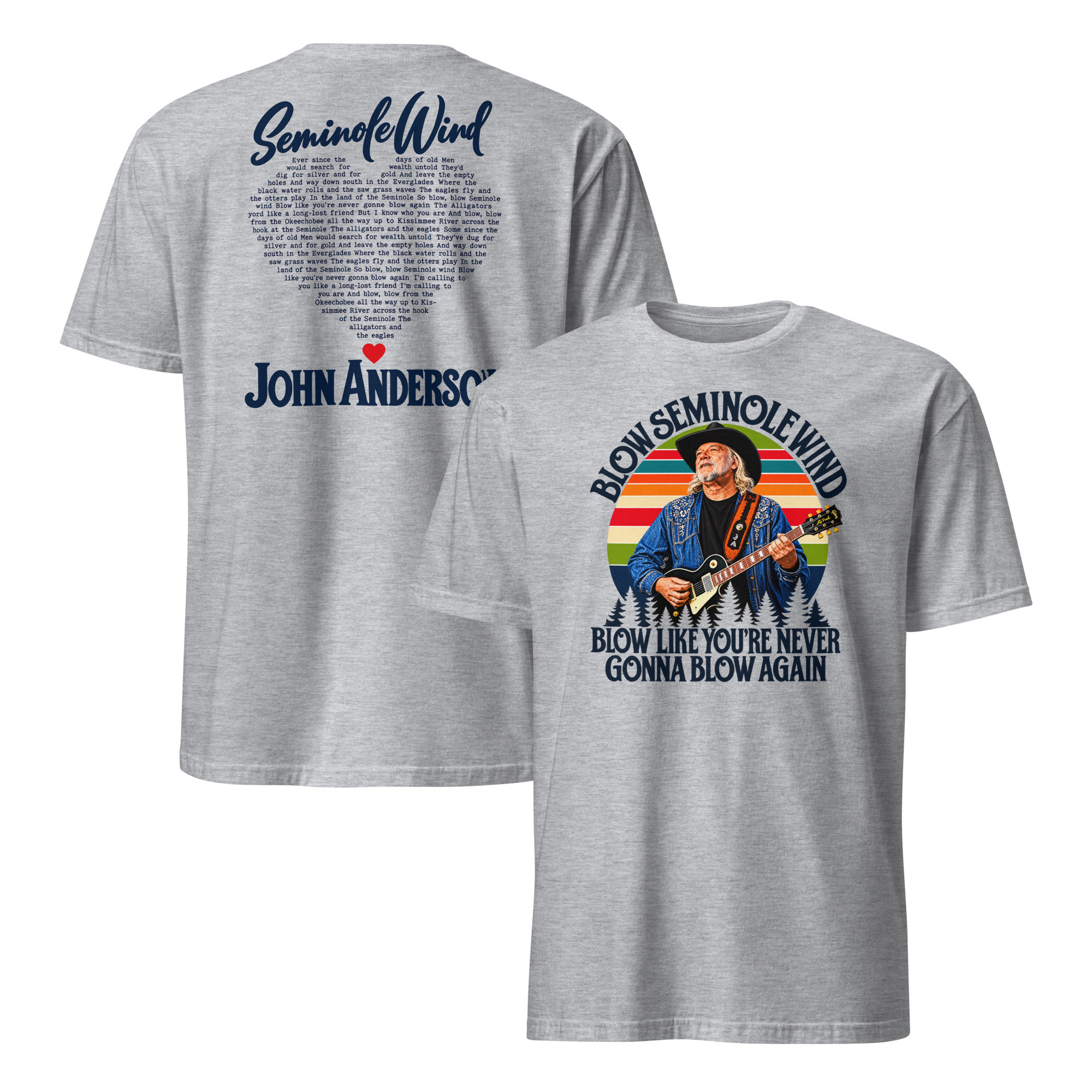 John Anderson Seminole Wind Memorial T-Shirt 4 Sport Grey John Anderson Seminole Wind memorial graphic T-shirt product mockup