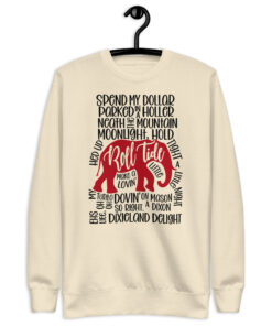 Bone red elephant game day sweatshirt