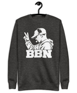 Charcoal Heather go for two football sweatshirt