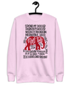 Lavender red elephant game day sweatshirt