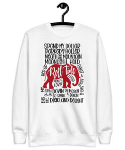 White red elephant game day sweatshirt